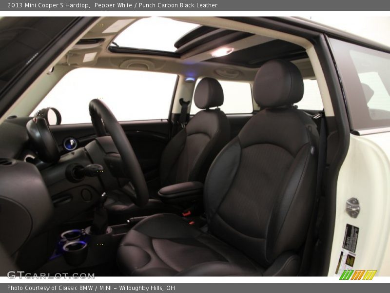 Front Seat of 2013 Cooper S Hardtop