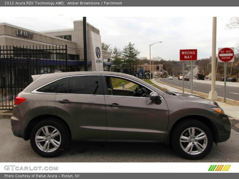 Amber Brownstone / Parchment 2013 Acura RDX Technology AWD