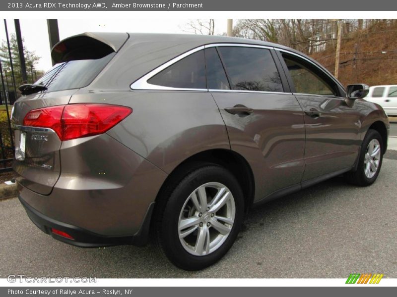 Amber Brownstone / Parchment 2013 Acura RDX Technology AWD