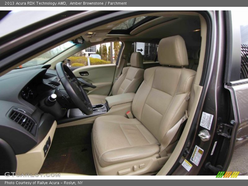 Amber Brownstone / Parchment 2013 Acura RDX Technology AWD