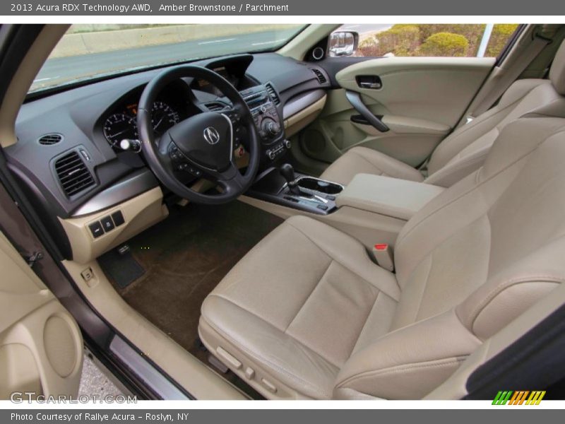 Amber Brownstone / Parchment 2013 Acura RDX Technology AWD