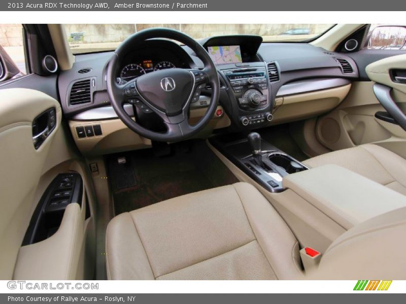 Amber Brownstone / Parchment 2013 Acura RDX Technology AWD