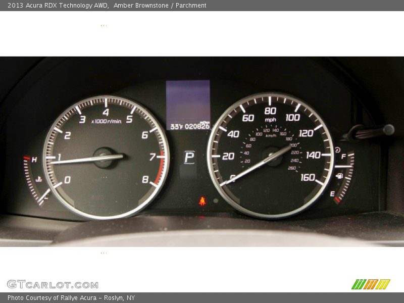 Amber Brownstone / Parchment 2013 Acura RDX Technology AWD