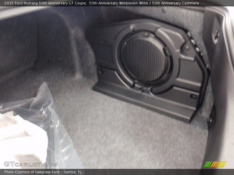 Audio System of 2015 Mustang 50th Anniversary GT Coupe