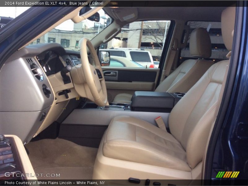 Front Seat of 2014 Expedition EL XLT 4x4
