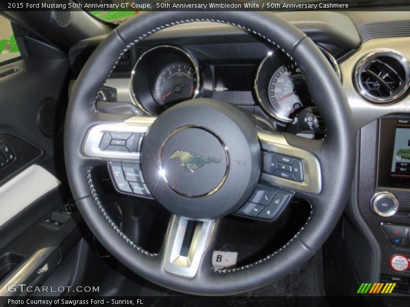  2015 Mustang 50th Anniversary GT Coupe Steering Wheel