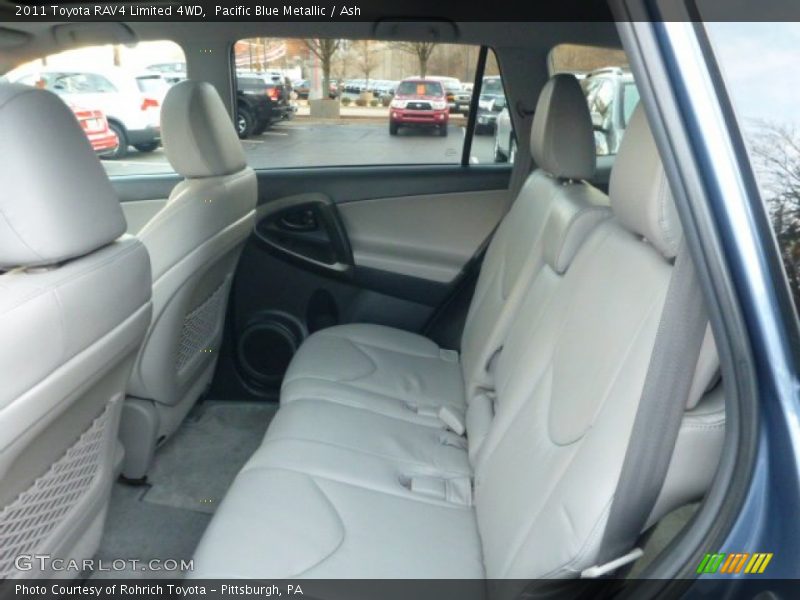 Pacific Blue Metallic / Ash 2011 Toyota RAV4 Limited 4WD