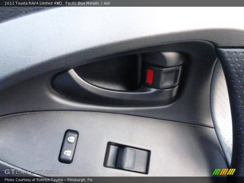 Pacific Blue Metallic / Ash 2011 Toyota RAV4 Limited 4WD