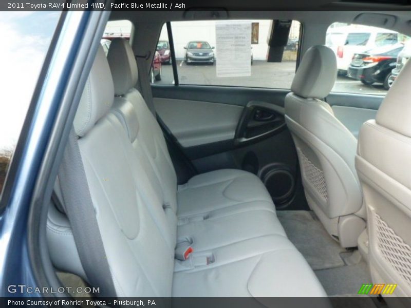 Pacific Blue Metallic / Ash 2011 Toyota RAV4 Limited 4WD