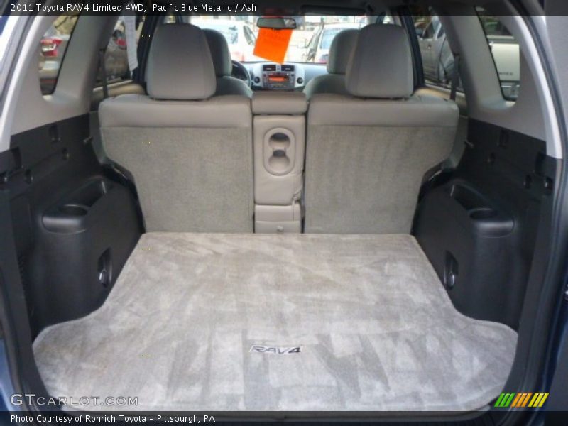 Pacific Blue Metallic / Ash 2011 Toyota RAV4 Limited 4WD