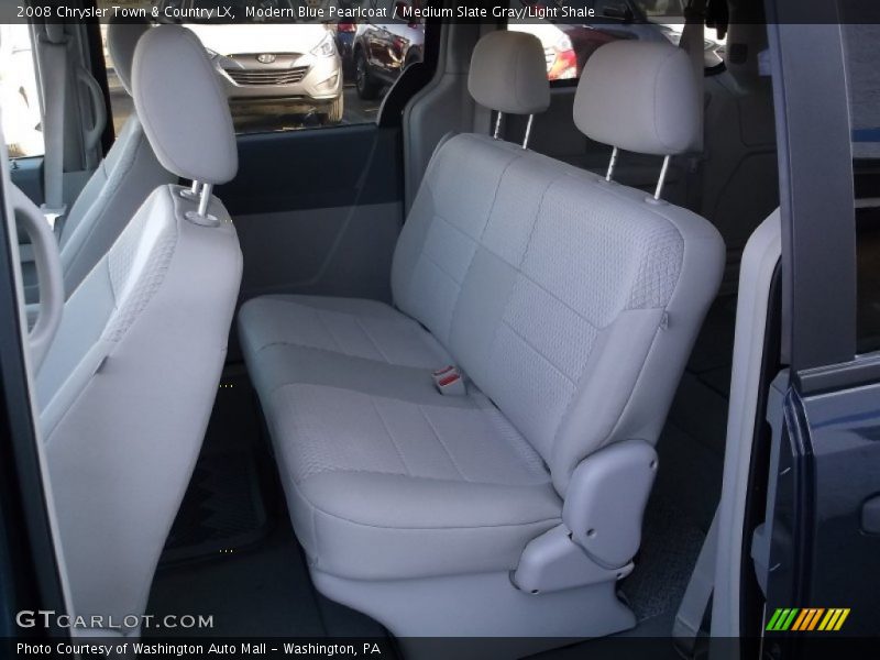 Modern Blue Pearlcoat / Medium Slate Gray/Light Shale 2008 Chrysler Town & Country LX