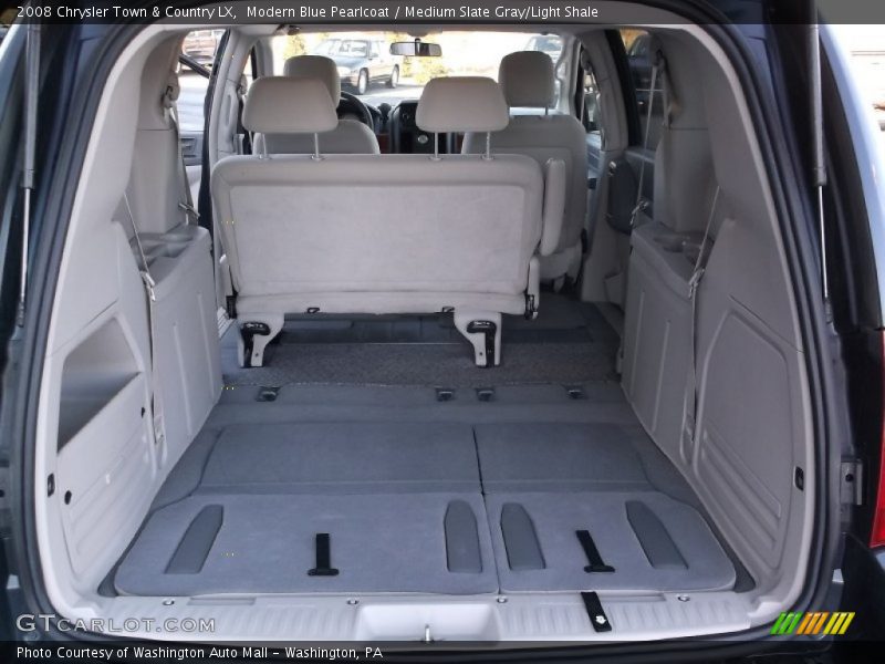Modern Blue Pearlcoat / Medium Slate Gray/Light Shale 2008 Chrysler Town & Country LX
