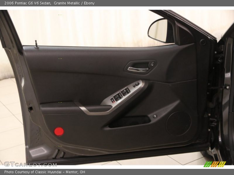 Granite Metallic / Ebony 2006 Pontiac G6 V6 Sedan