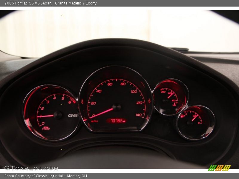 Granite Metallic / Ebony 2006 Pontiac G6 V6 Sedan