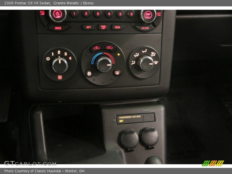 Granite Metallic / Ebony 2006 Pontiac G6 V6 Sedan