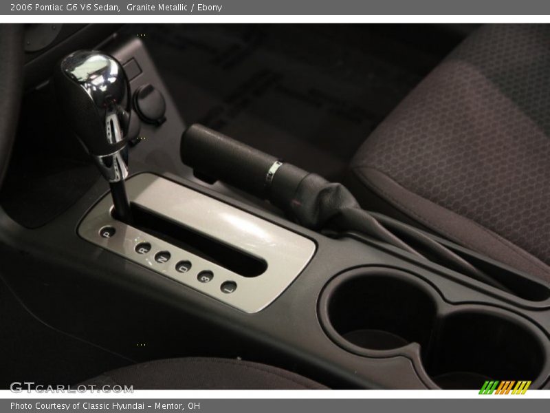 Granite Metallic / Ebony 2006 Pontiac G6 V6 Sedan