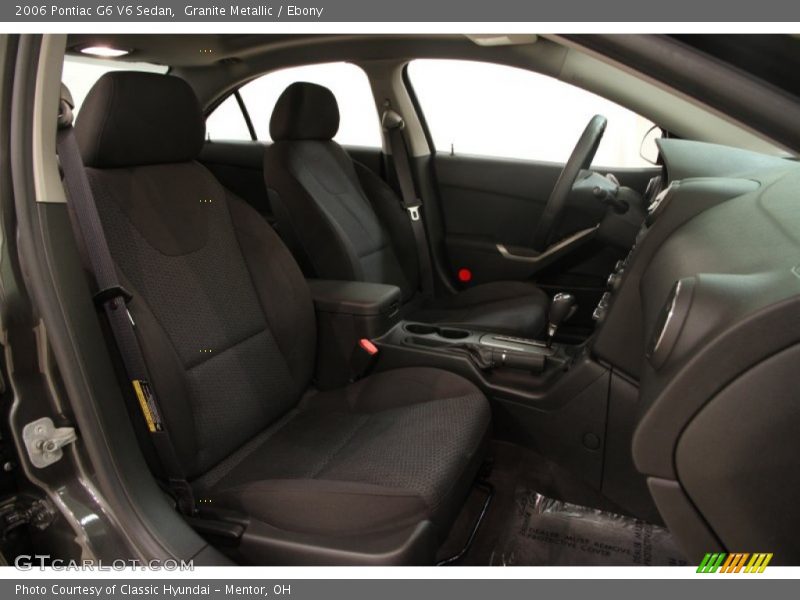 Granite Metallic / Ebony 2006 Pontiac G6 V6 Sedan