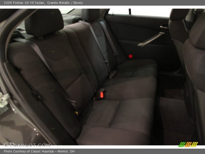 Granite Metallic / Ebony 2006 Pontiac G6 V6 Sedan
