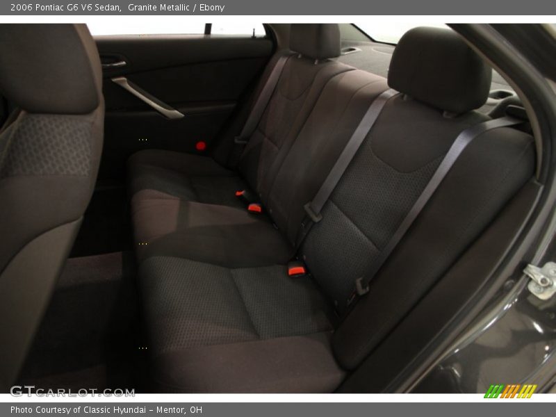Granite Metallic / Ebony 2006 Pontiac G6 V6 Sedan