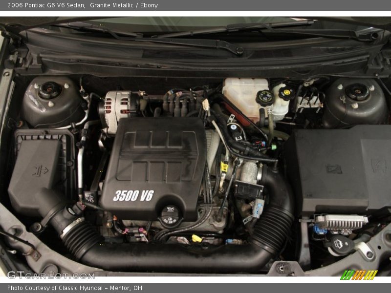 Granite Metallic / Ebony 2006 Pontiac G6 V6 Sedan