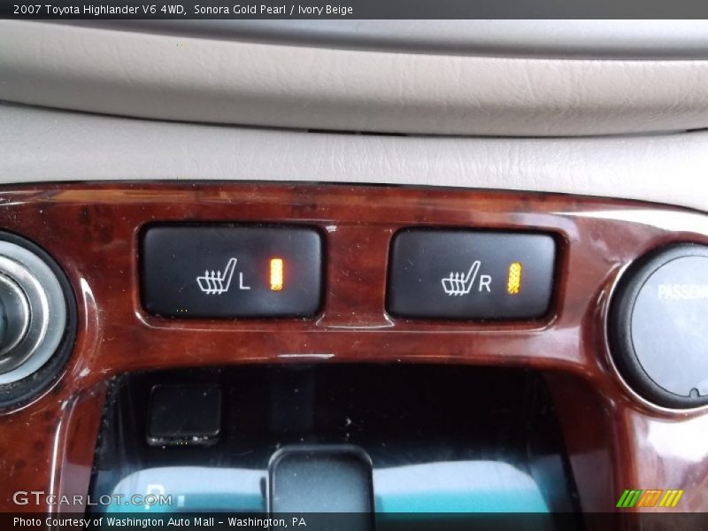 Sonora Gold Pearl / Ivory Beige 2007 Toyota Highlander V6 4WD