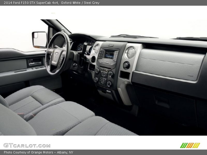 Oxford White / Steel Grey 2014 Ford F150 STX SuperCab 4x4