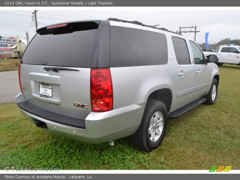 Quicksilver Metallic / Light Titanium 2014 GMC Yukon XL SLT