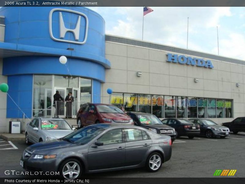 Anthracite Metallic / Parchment 2006 Acura TL 3.2