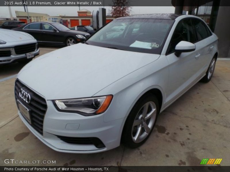 Glacier White Metallic / Black 2015 Audi A3 1.8 Premium