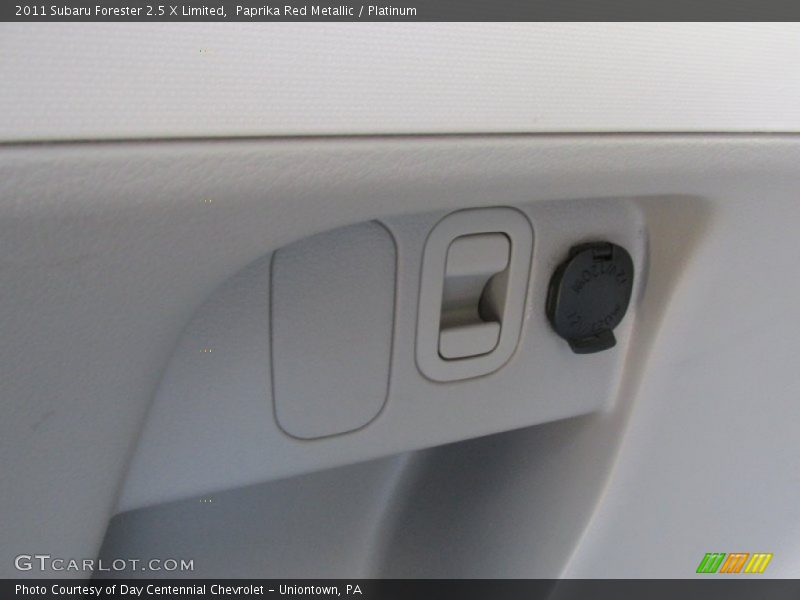 Paprika Red Metallic / Platinum 2011 Subaru Forester 2.5 X Limited