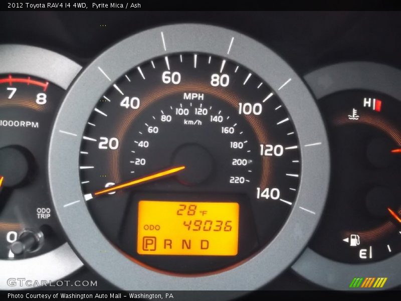 Pyrite Mica / Ash 2012 Toyota RAV4 I4 4WD