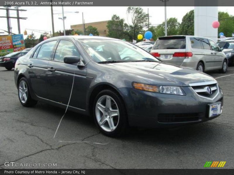 Anthracite Metallic / Parchment 2006 Acura TL 3.2