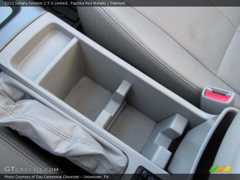 Paprika Red Metallic / Platinum 2011 Subaru Forester 2.5 X Limited