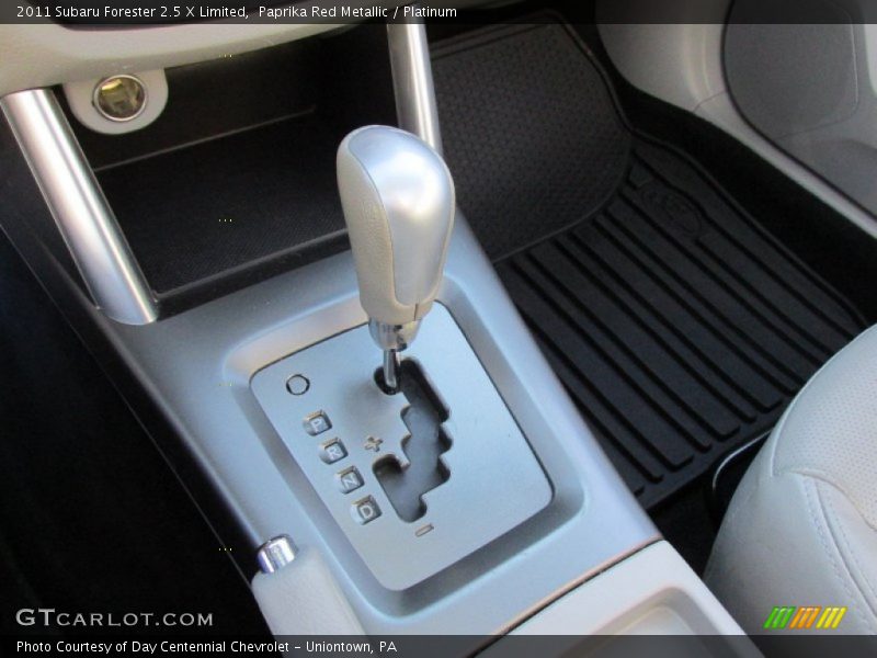 Paprika Red Metallic / Platinum 2011 Subaru Forester 2.5 X Limited