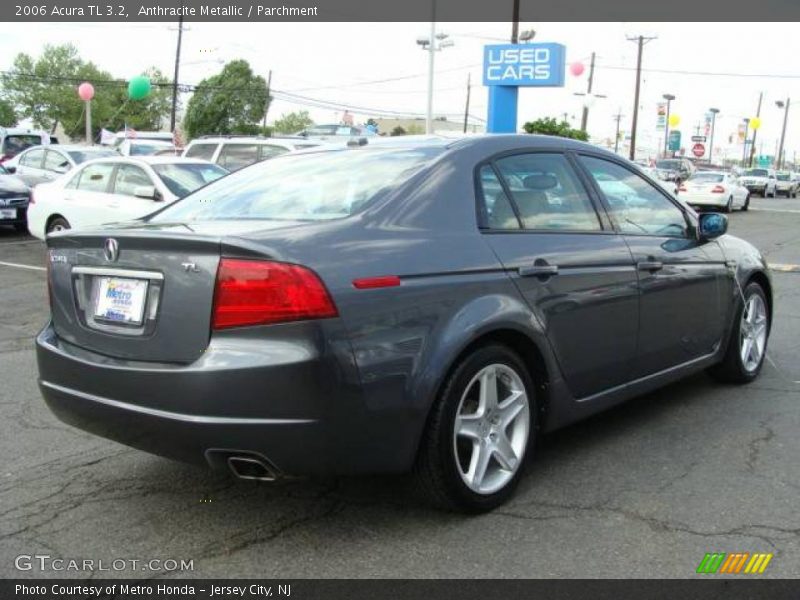 Anthracite Metallic / Parchment 2006 Acura TL 3.2