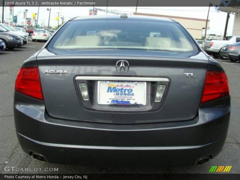 Anthracite Metallic / Parchment 2006 Acura TL 3.2