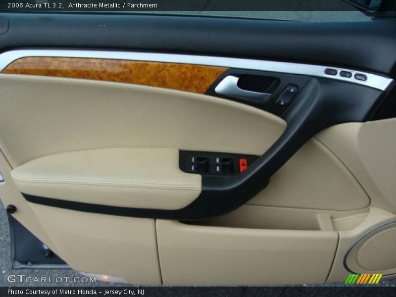 Anthracite Metallic / Parchment 2006 Acura TL 3.2