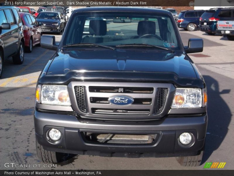 Dark Shadow Grey Metallic / Medium Dark Flint 2011 Ford Ranger Sport SuperCab