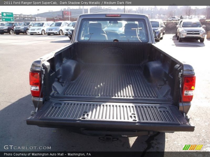 Dark Shadow Grey Metallic / Medium Dark Flint 2011 Ford Ranger Sport SuperCab