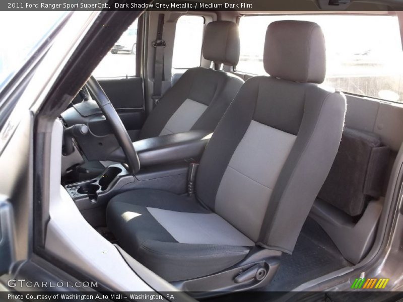 Dark Shadow Grey Metallic / Medium Dark Flint 2011 Ford Ranger Sport SuperCab