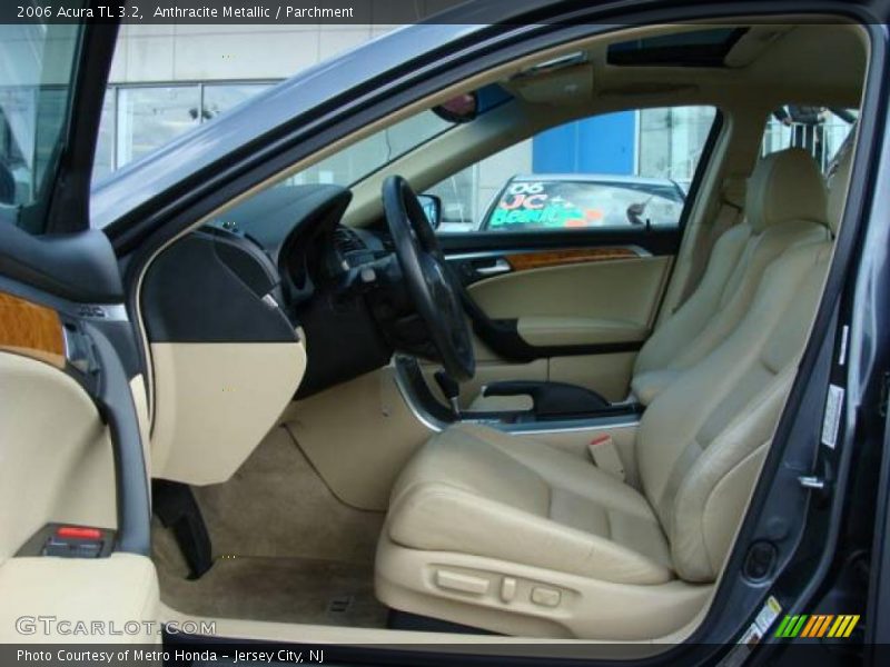 Anthracite Metallic / Parchment 2006 Acura TL 3.2