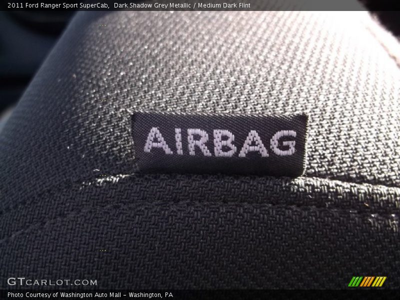 Dark Shadow Grey Metallic / Medium Dark Flint 2011 Ford Ranger Sport SuperCab