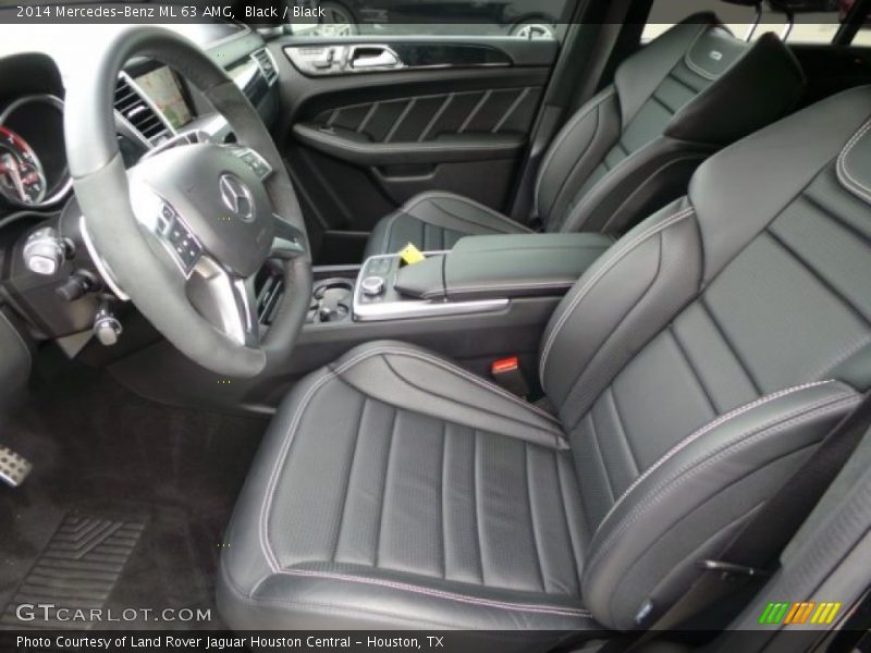Front Seat of 2014 ML 63 AMG