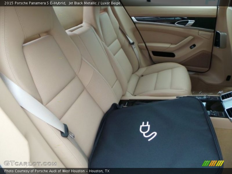 Jet Black Metallic / Luxor Beige 2015 Porsche Panamera S E-Hybrid