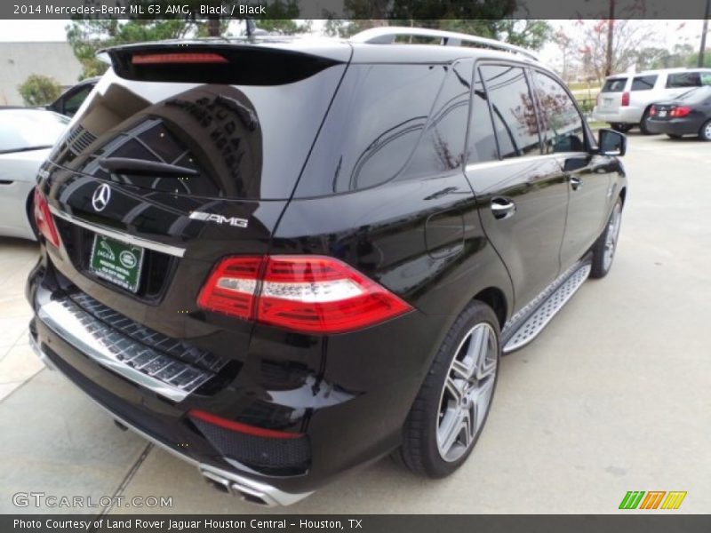 Black / Black 2014 Mercedes-Benz ML 63 AMG