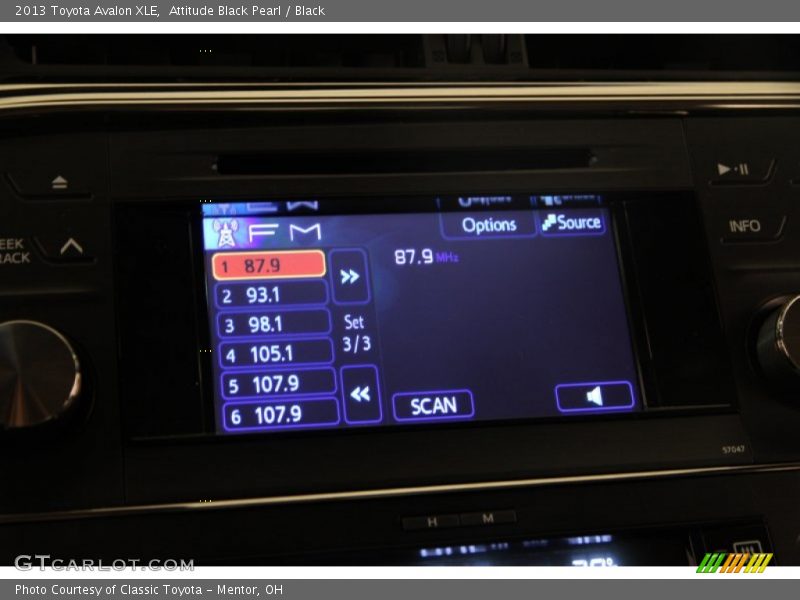 Attitude Black Pearl / Black 2013 Toyota Avalon XLE
