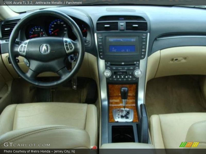 Anthracite Metallic / Parchment 2006 Acura TL 3.2