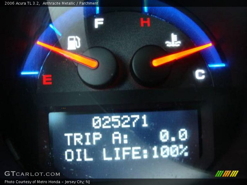 Anthracite Metallic / Parchment 2006 Acura TL 3.2