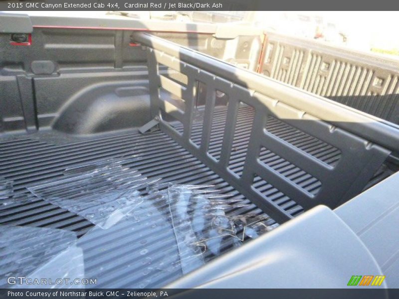 Cardinal Red / Jet Black/Dark Ash 2015 GMC Canyon Extended Cab 4x4