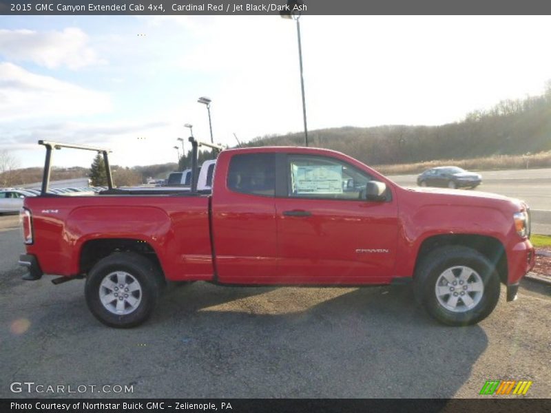  2015 Canyon Extended Cab 4x4 Cardinal Red